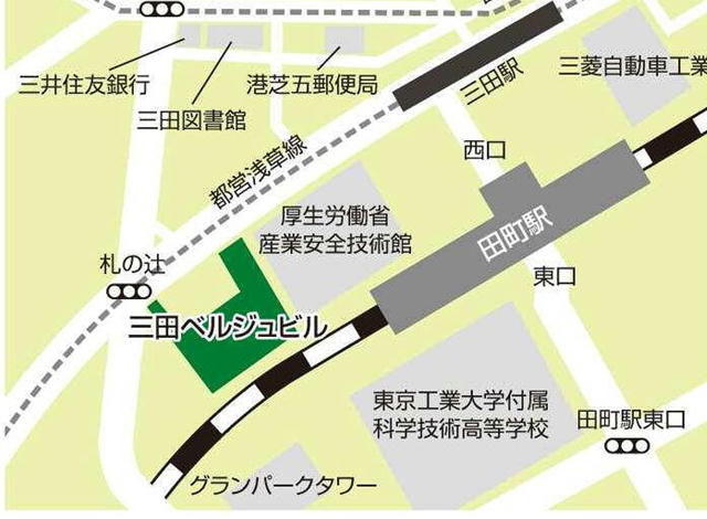 スーパーペリオ塾会場地図